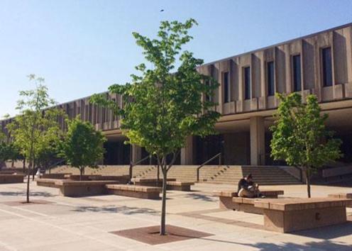 Wescoe Hall on the University of Kansas campus.